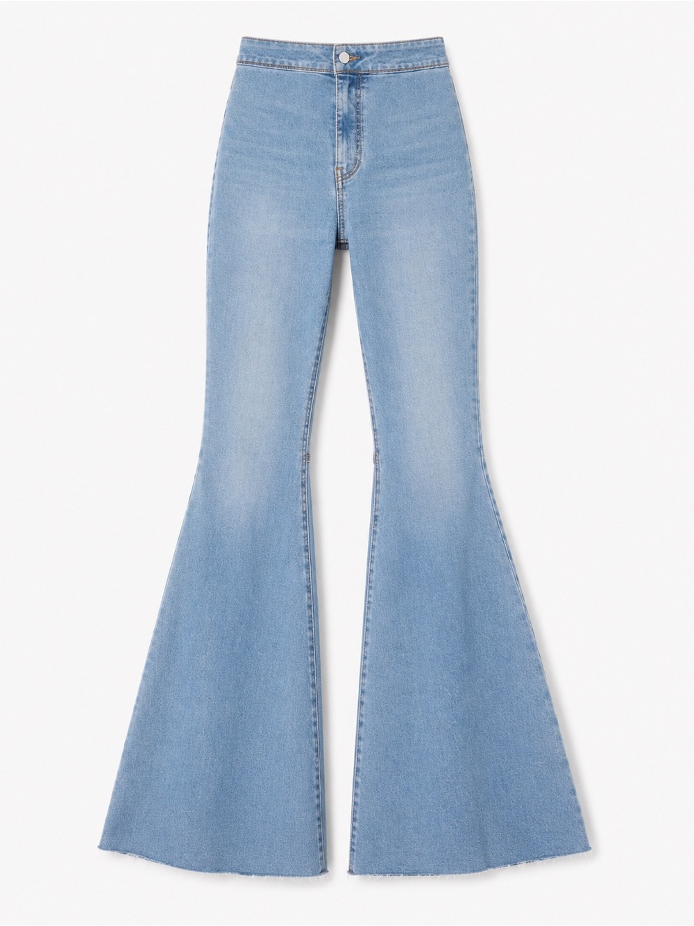 Free People x We The Free Just Float On Flare Jeans Frayed Hems - Size 27